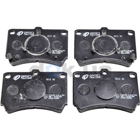 0212.02 Remsa Тормозные колодки для Mazda 323