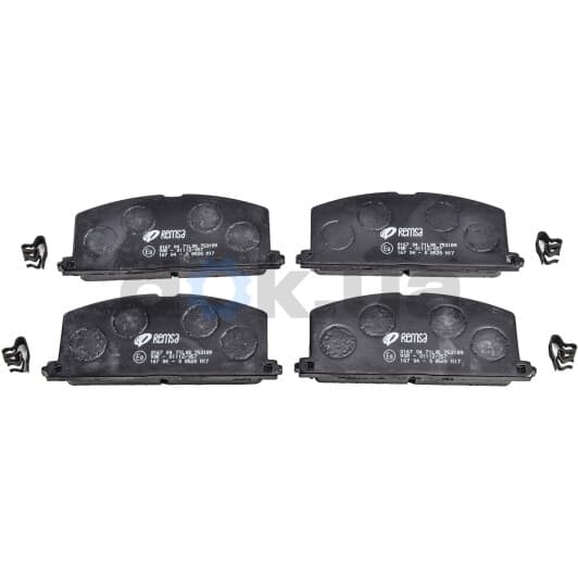 0167.04 Remsa Тормозные колодки