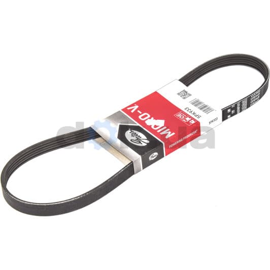 5PK933 Gates Поліклиновий ремінь