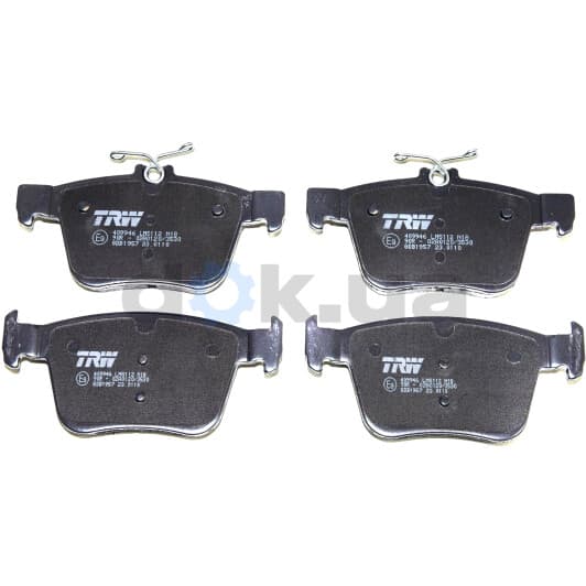 GDB1957 TRW Гальмівні колодки