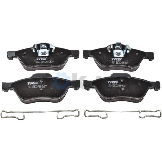 GDB1687 TRW Гальмівні колодки