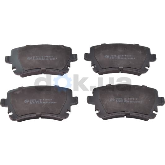 BP3086 Bremsi Тормозные колодки