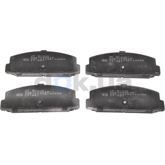 3863700610 JP Group Тормозные колодки