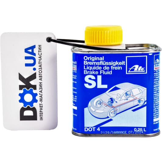 ATE Sl DOT 4, 0,25 л тормозная жидкость
