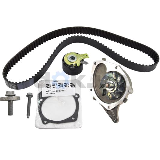 PK09580 Hepu Комплект ременя ГРМ + помпа