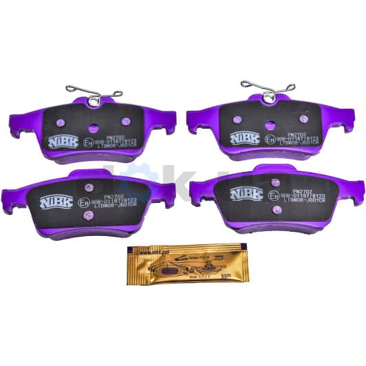 PN2702 NiBK Тормозные колодки