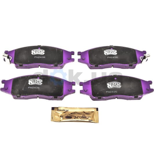 PN2435 NiBK Тормозные колодки