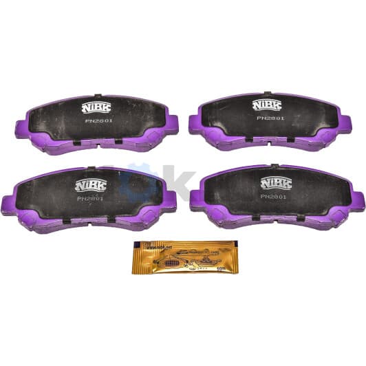 PN2801 NiBK Тормозные колодки