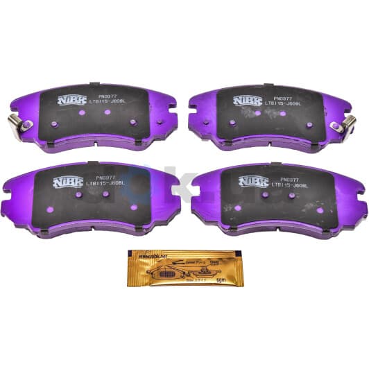 PN0377 NiBK Тормозные колодки