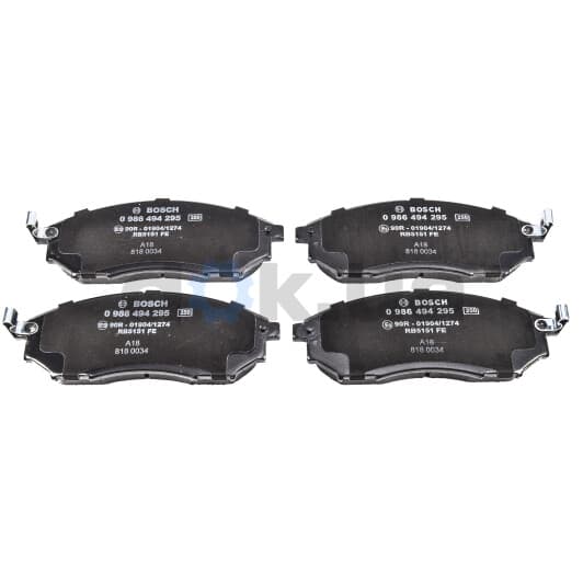 0 986 494 295 Bosch Гальмівні колодки