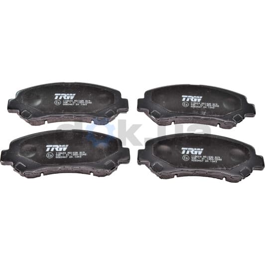 GDB3467 TRW Гальмівні колодки