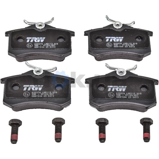 GDB1504 TRW Гальмівні колодки