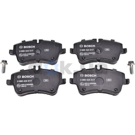 0 986 424 517 Bosch Тормозные колодки