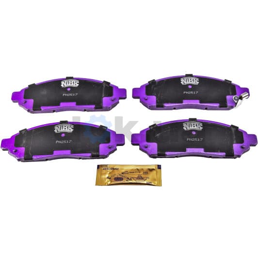 PN2517 NiBK Гальмівні колодки