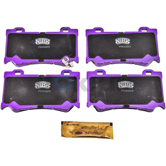 PN0389 NiBK Тормозные колодки
