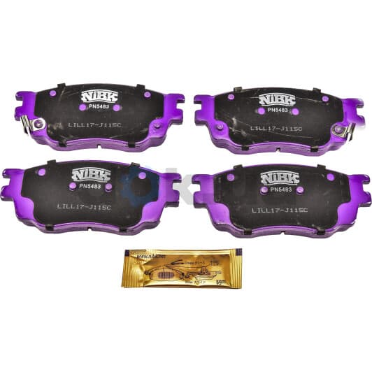 PN5483 NiBK Тормозные колодки для Mazda 6
