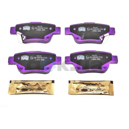 PN1239 NiBK Гальмівні колодки
