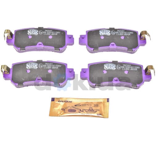 PN25001 NiBK Тормозные колодки