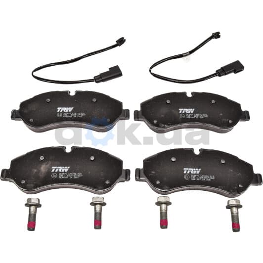 GDB1967 TRW Тормозные колодки