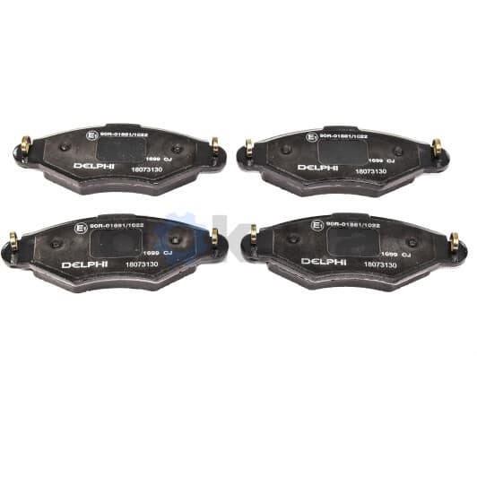 LP1699 Delphi Тормозные колодки