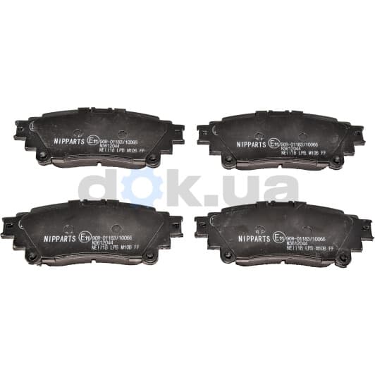 N3612044 Nipparts Гальмівні колодки