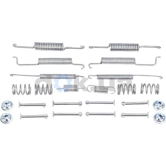 1 987 475 002 Bosch Монтажный комплект барабанных тормозных колодок