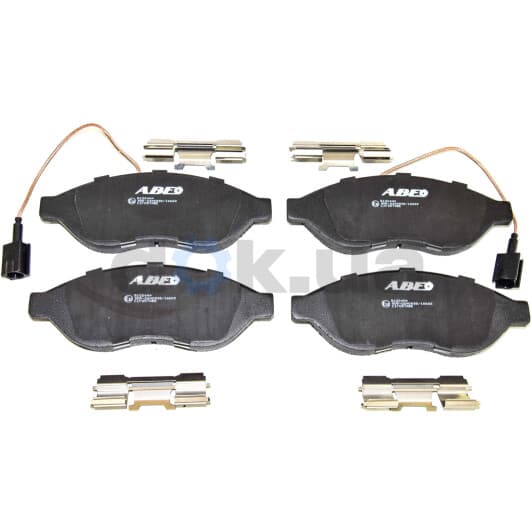 C1F057ABE ABE Тормозные колодки