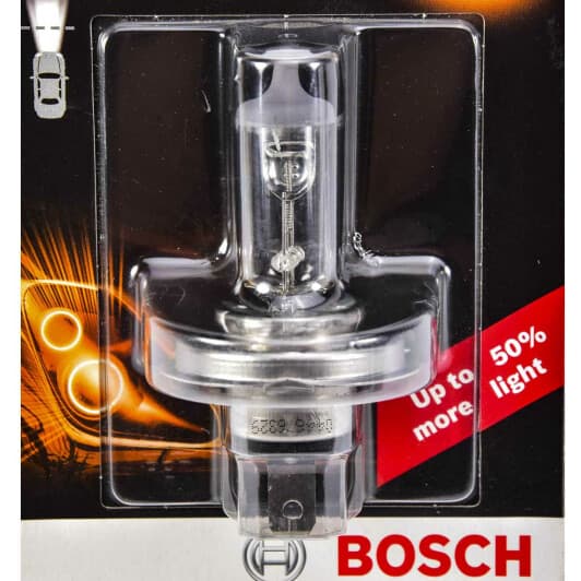 Автолампа Bosch Plus 50 H4 P43t 60 W 1987301040