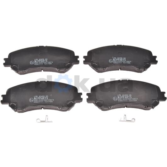 N3601111 Nipparts Тормозные колодки