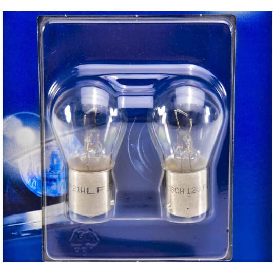 Автолампа Bosch Pure Light P21W BA15s 21 W прозрачная 1987301017
