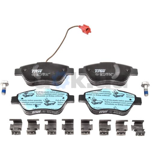 GDB1654 TRW Тормозные колодки