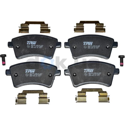GDB1785 TRW Тормозные колодки