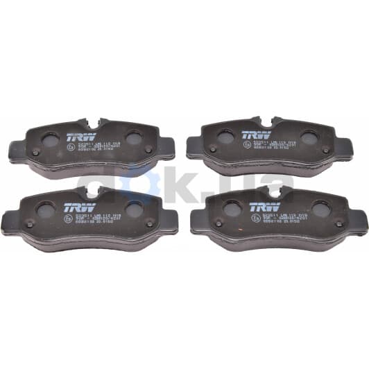 GDB2102 TRW Тормозные колодки