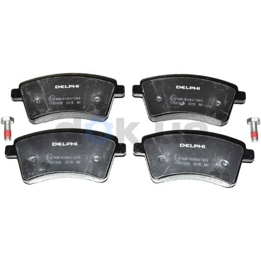 LP2078 Delphi Тормозные колодки