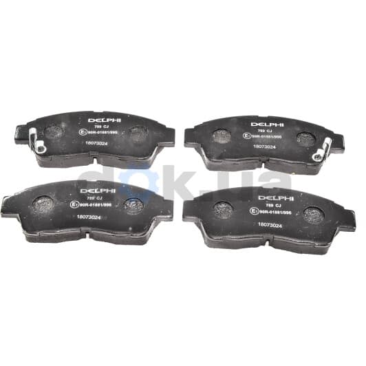 LP789 Delphi Тормозные колодки