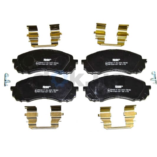 FDB1863 Ferodo Гальмівні колодки для Subaru Impreza