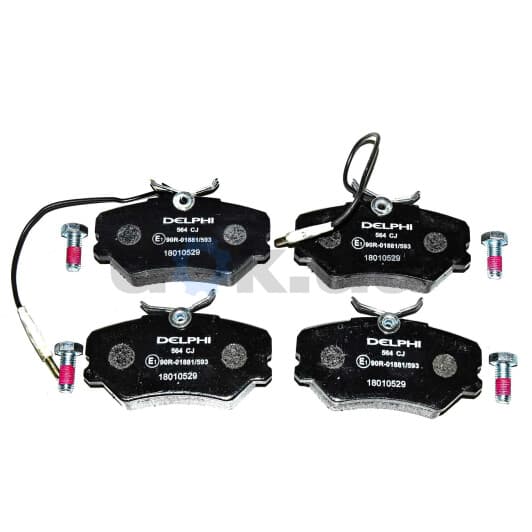 LP564 Delphi Тормозные колодки