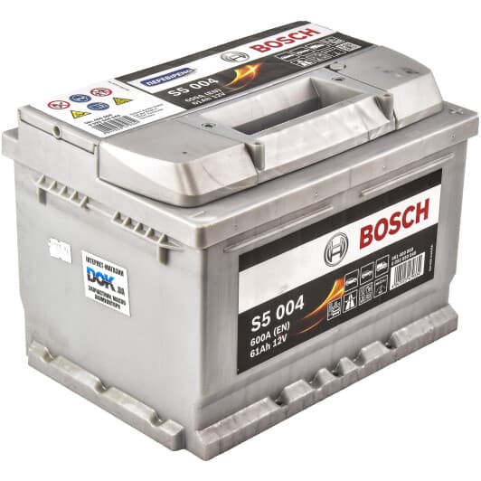 Акумулятор Bosch 6 CT-61-R S5 Silver Plus 0092S50040