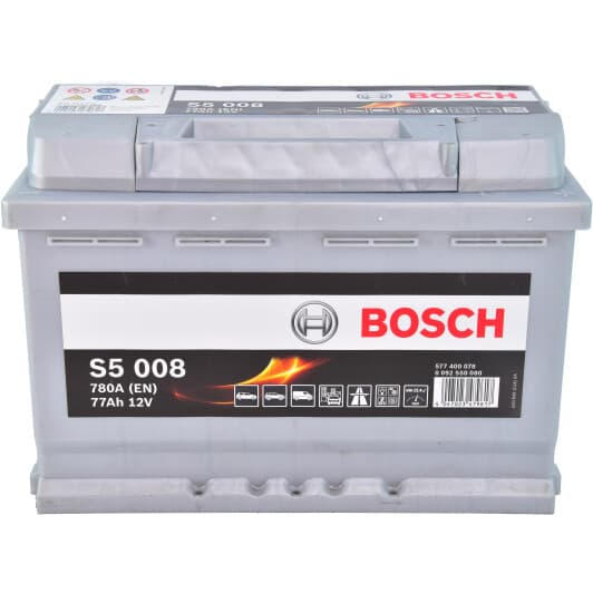 Аккумулятор Bosch 6 CT-77-R S5 Silver Plus 0092S50080