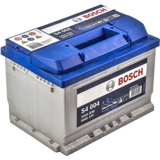 Акумулятор Bosch 6 CT-60-R S4 Silver 0092S40040