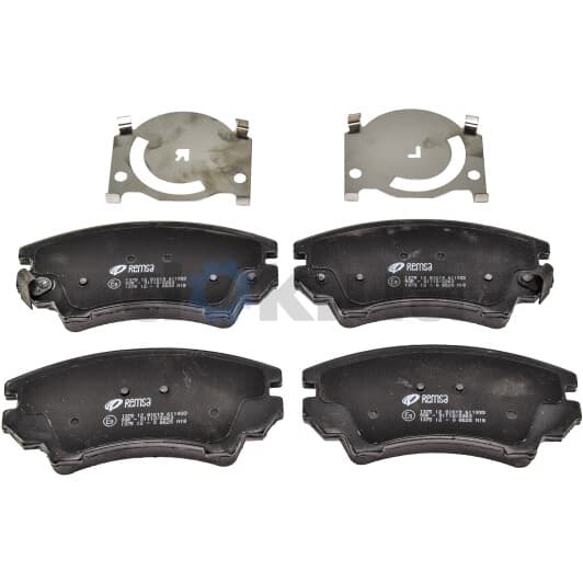 1375.12 Remsa Гальмівні колодки