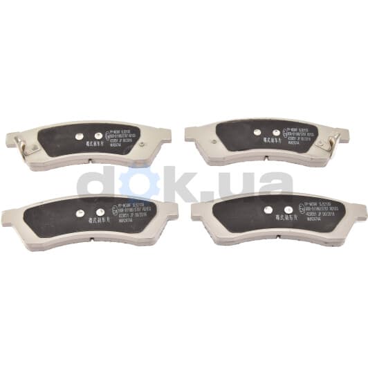 PP-W03AF Japanparts Гальмівні колодки для Chevrolet Epica