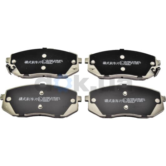 PA-K20AF Japanparts Тормозные колодки