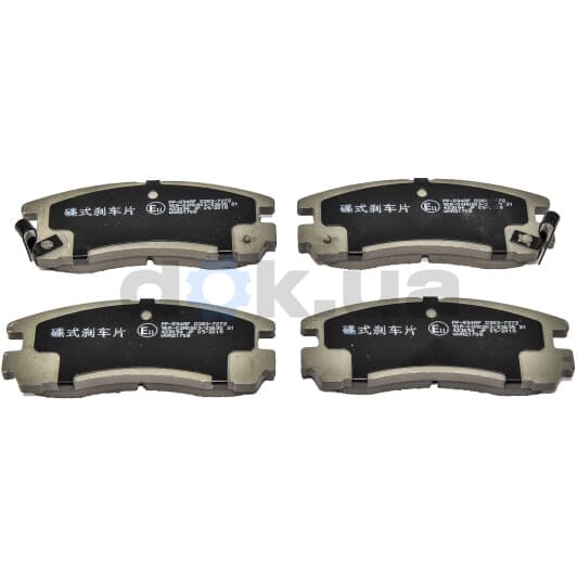 PP-594AF Japanparts Тормозные колодки