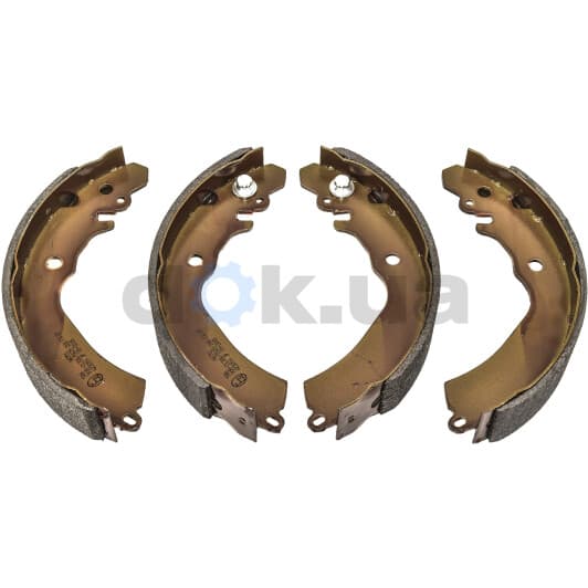 GF-586AF Japanparts Тормозные колодки