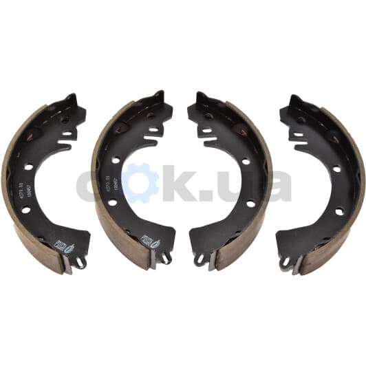 4370.00 Remsa Тормозные колодки