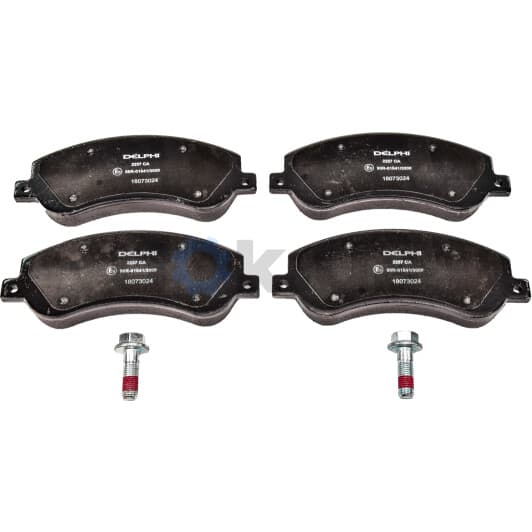 LP2257 Delphi Тормозные колодки для Volkswagen Amarok