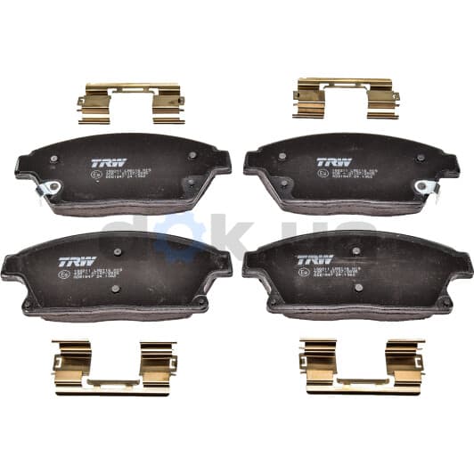 GDB1847 TRW Тормозные колодки