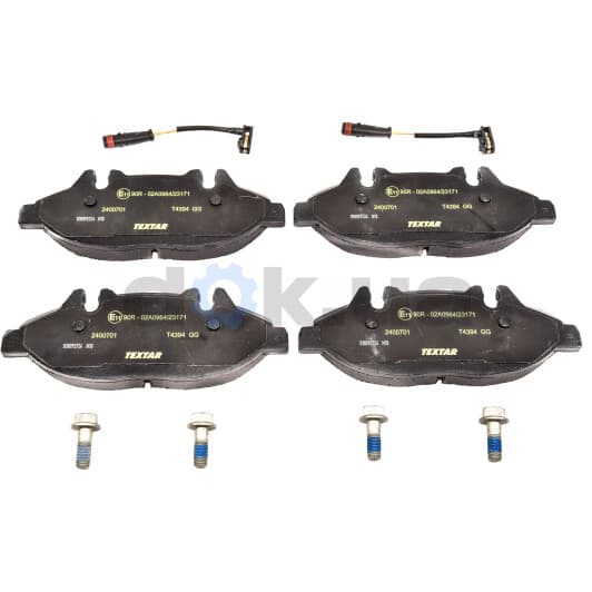 2400701 Textar Тормозные колодки