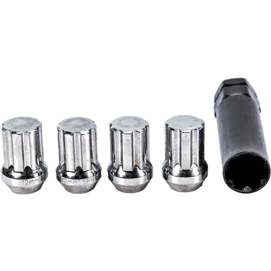 Комплект гаек-секреток с ключом MASUMA mls056